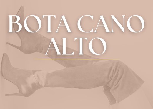 Bota Cano Alto