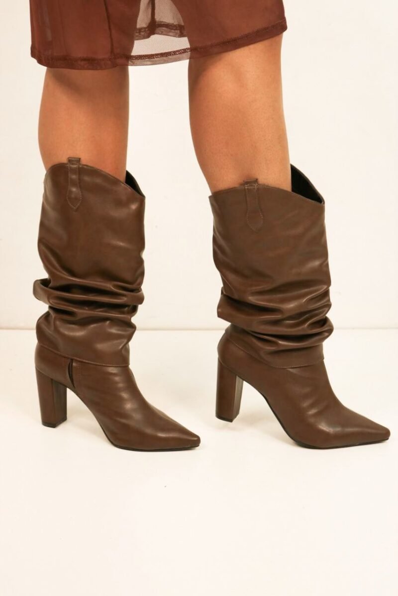 Bota Slouch Cano Alto