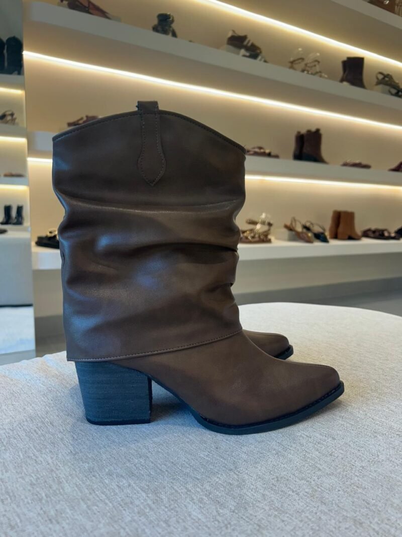 Bota Slouch cano medio - Imagem 4