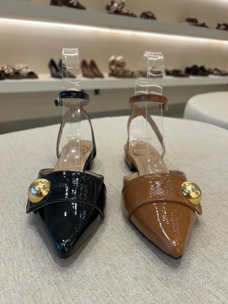 Slingback Verniz Esfera - Imagem 2