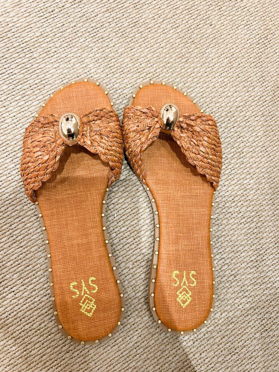 RASTEIRA COM DETALHE EM RAFIA - Imagem 2