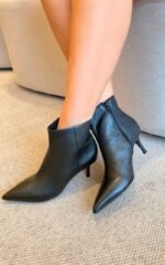 BOTA COURO ANA JULIA