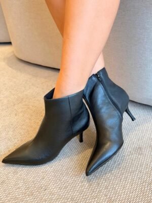 BOTA COURO ANA JULIA