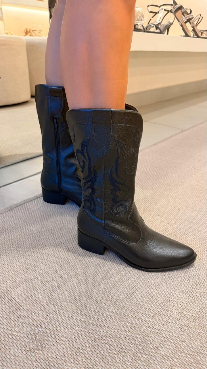 Bota Couro Simone 527411405 4990426 - Imagem 5