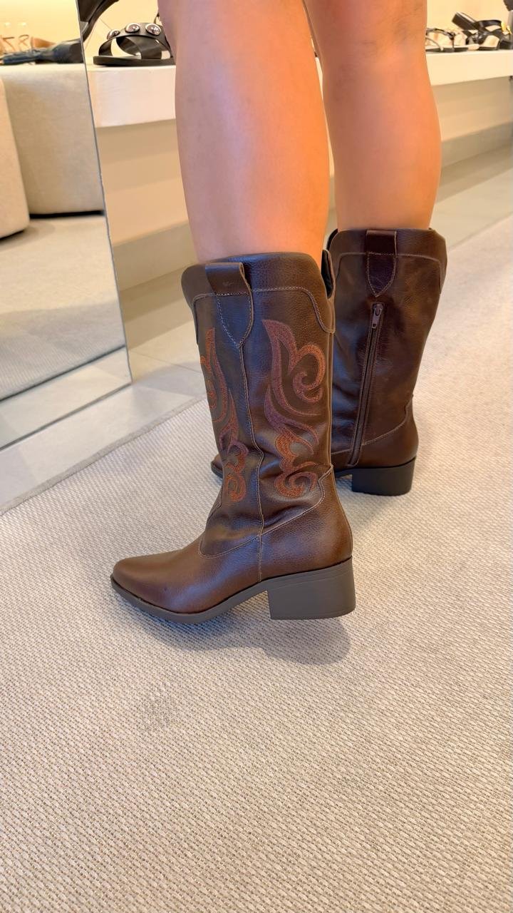 Bota Couro Simone 527411405 4990426 - Imagem 3