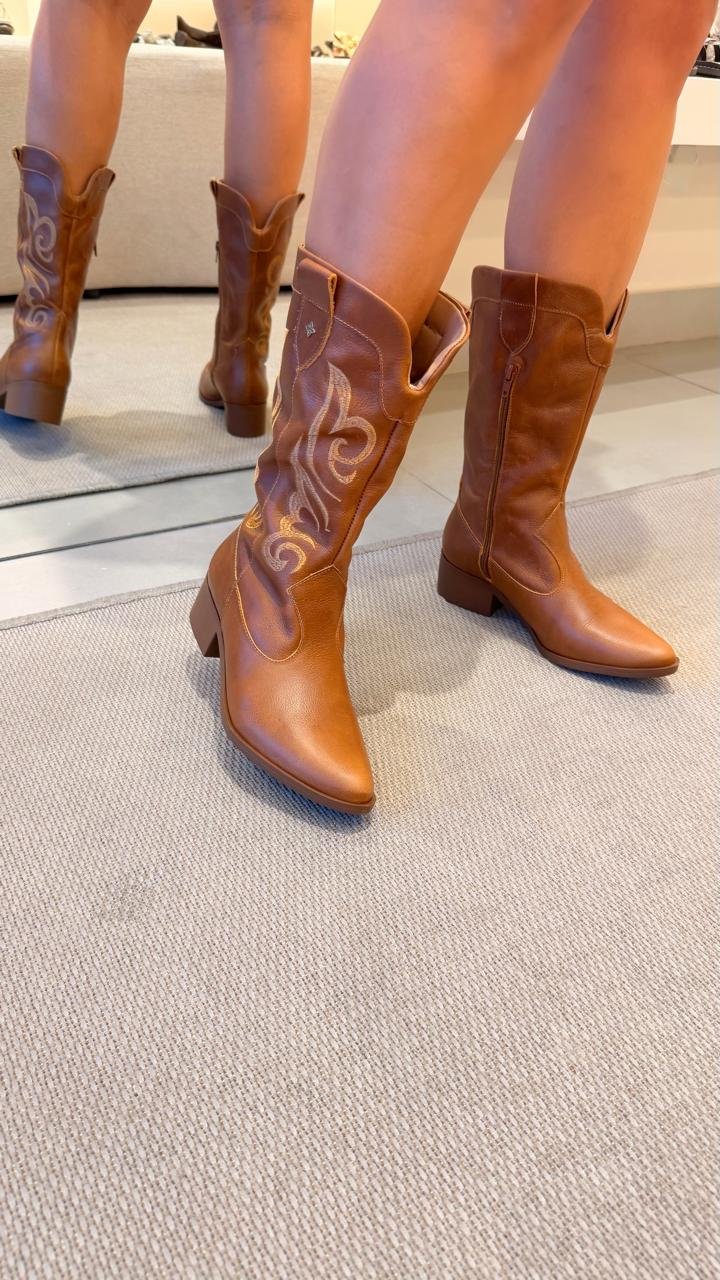 Bota Couro Simone 527411405 4990426 - Imagem 4